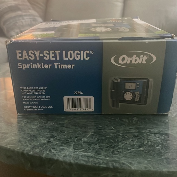 Orbit 4 Station Easy-Set Logic Sprinkler Timer Indoor/Outdoor - Picture 2 of 13